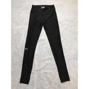 UNDER‎ ARMOUR Heatgear Womens Size Small Black Compression Yoga Leggings Pants